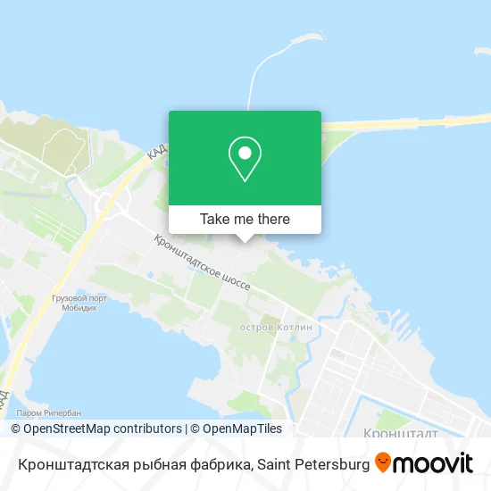Кронштадтская рыбная фабрика map