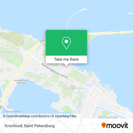 Kronfood map