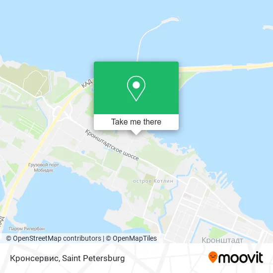 Кронсервис map