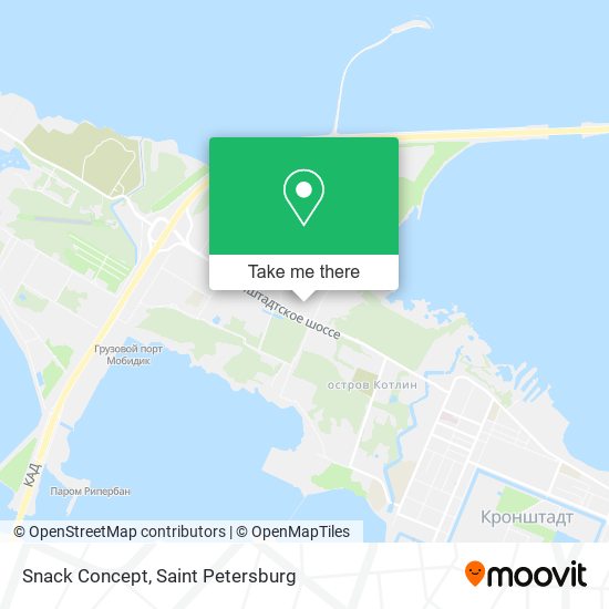Snack Concept map