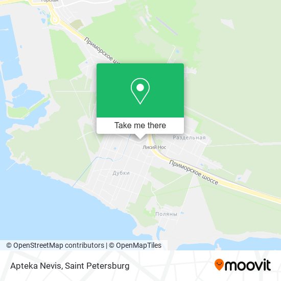 Apteka Nevis map