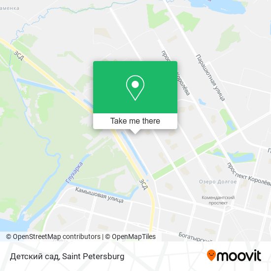 Детский сад map