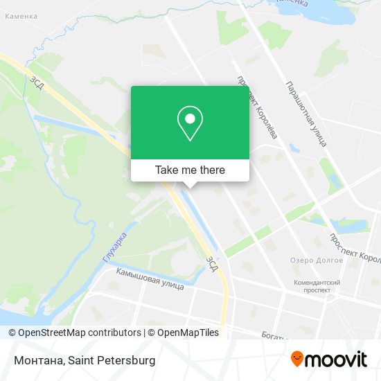 Монтана map