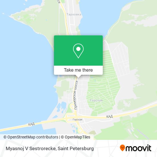 Myasnoj V Sestrorecke map