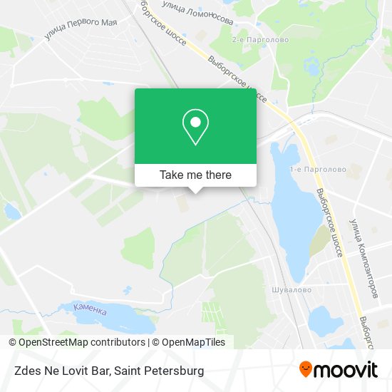 Zdes Ne Lovit Bar map