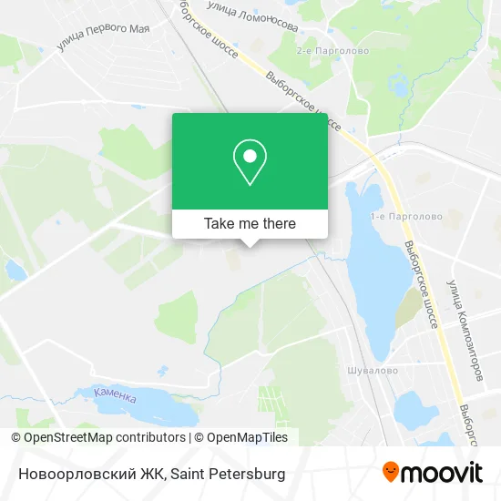 Новоорловский ЖК map