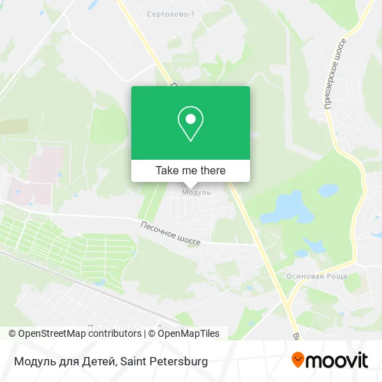 Модуль для Детей map