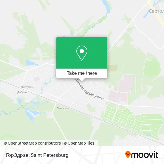 ГорЗдрав map