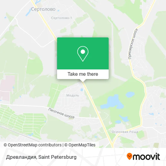Древландия map