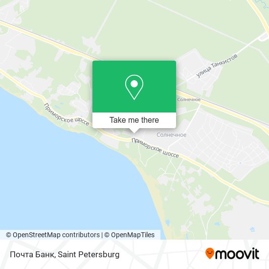 Почта Банк map