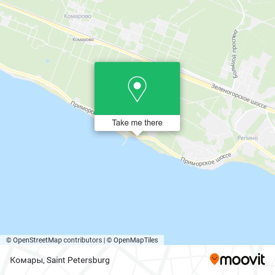 Комары map