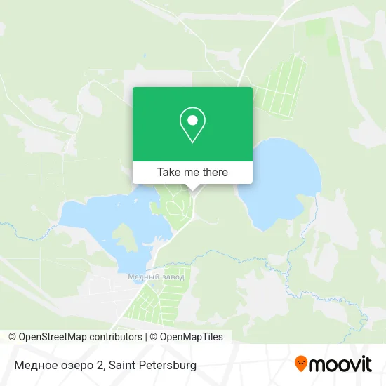 Медное озеро 2 map