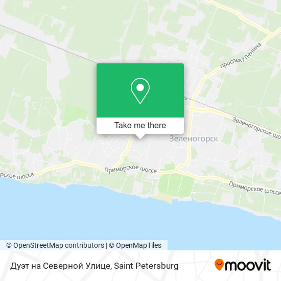Дуэт на Северной Улице map