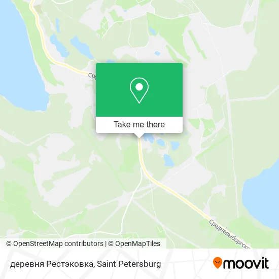 деревня Рестэковка map