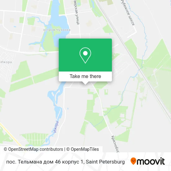 пос. Тельмана дом 46 корпус 1 map