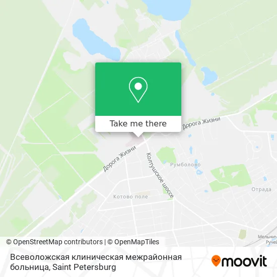 Всеволожская клиническая межрайонная больница map