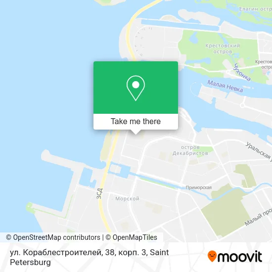 ул. Кораблестроителей, 38, корп. 3 map