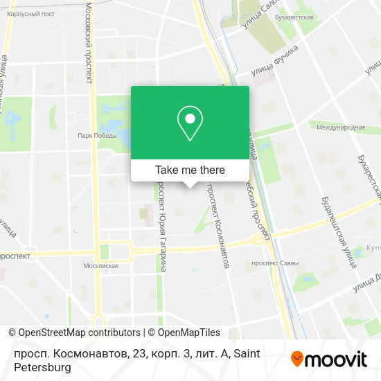 просп. Космонавтов, 23, корп. 3, лит. А map