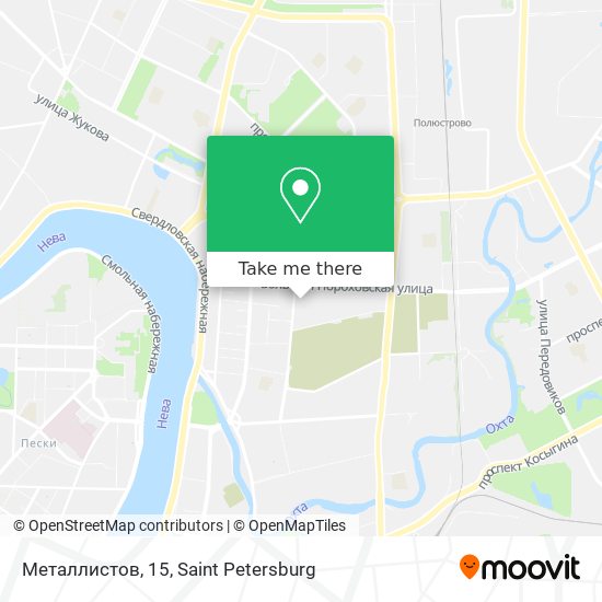 Металлистов, 15 map