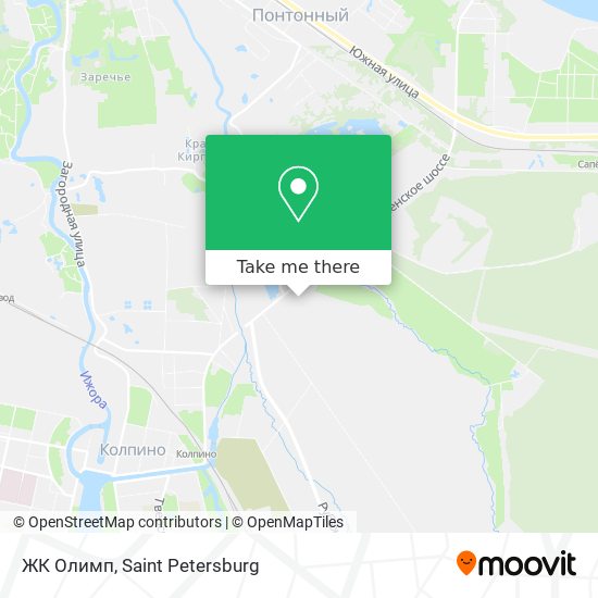 ЖК Олимп map