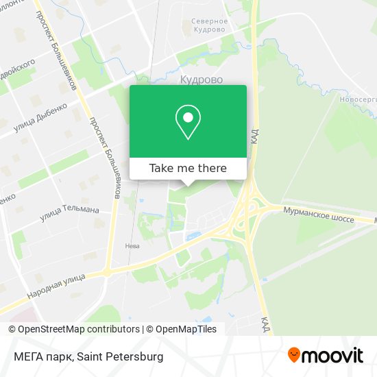 МЕГА парк map