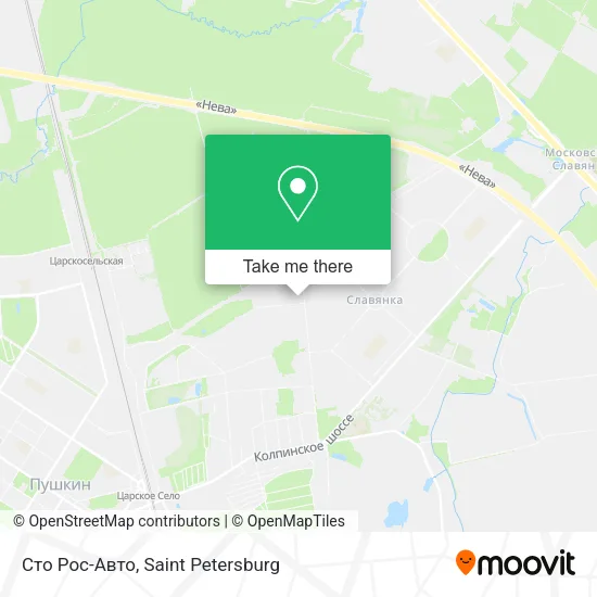 Сто Рос-Авто map