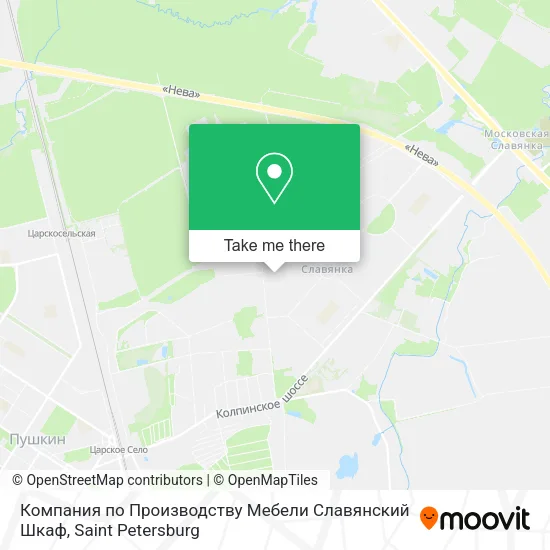 Компания по Производству Мебели Славянский Шкаф map