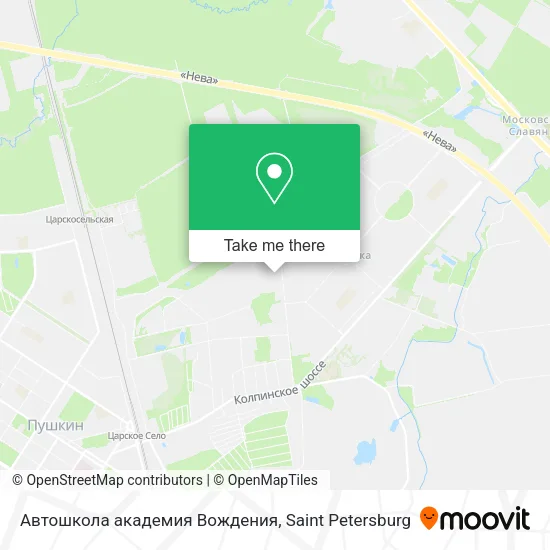 Автошкола академия Вождения map
