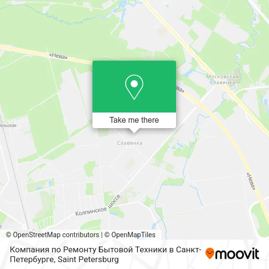 Компания по Ремонту Бытовой Техники в Санкт-Петербурге map