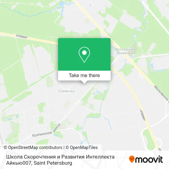 Школа Скорочтения и Развития Интеллекта Айкью007 map