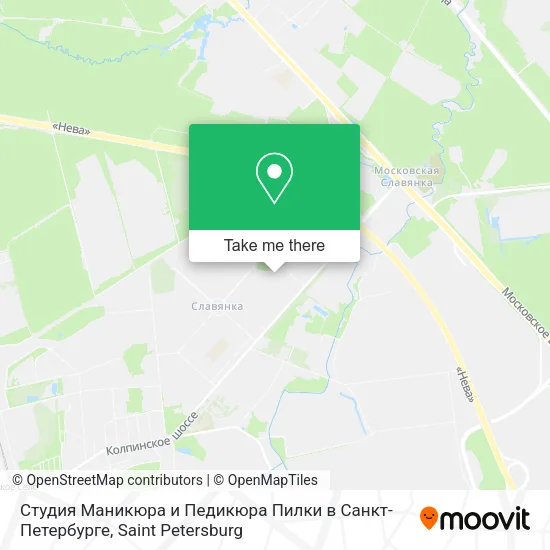 Студия Маникюра и Педикюра Пилки в Санкт-Петербурге map