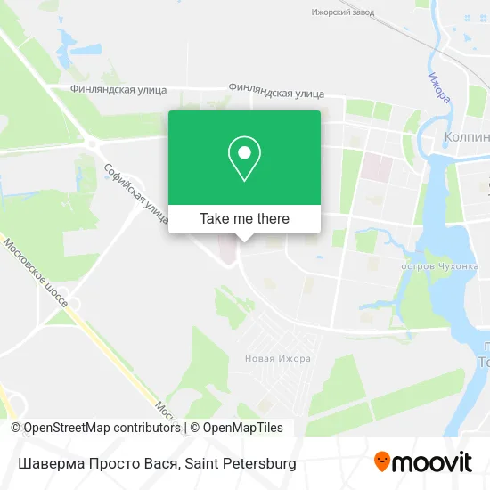 Шаверма Просто Вася map