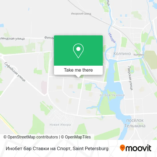 Инобет бар Ставки на Спорт map