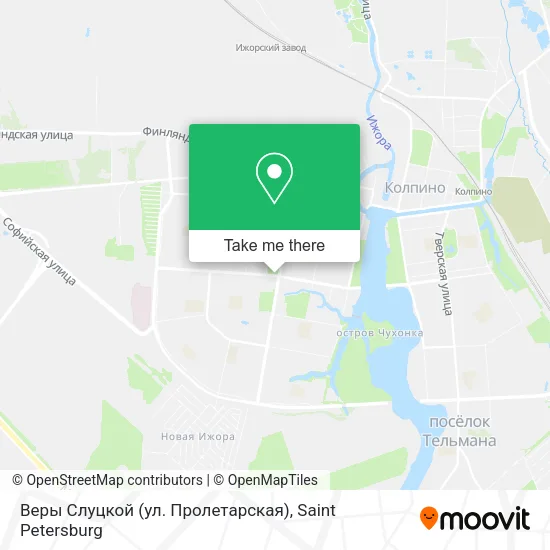 Веры Слуцкой (ул. Пролетарская) map