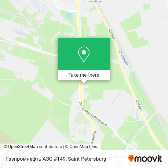 Газпромнефть АЗС #149 map