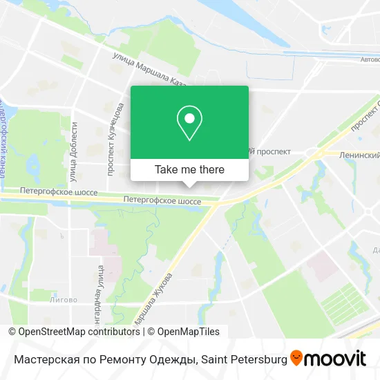 Мастерская по Ремонту Одежды map