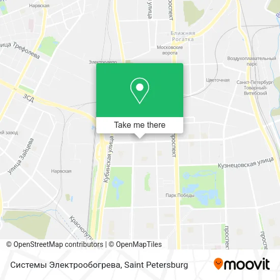 Системы Электрообогрева map