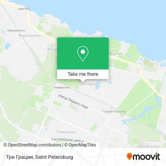 Три Грации map