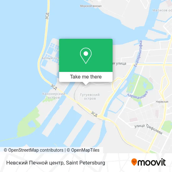 Невский Печной центр map