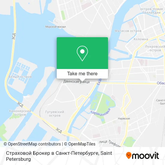 Страховой Брокер в Санкт-Петербурге map