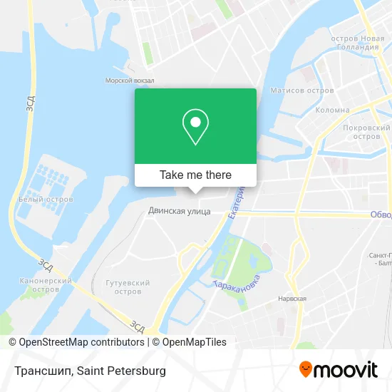 Трансшип map