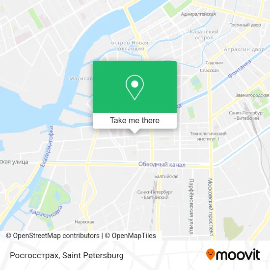 Росгосстрах map