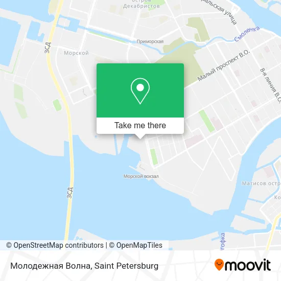 Молодежная Волна map