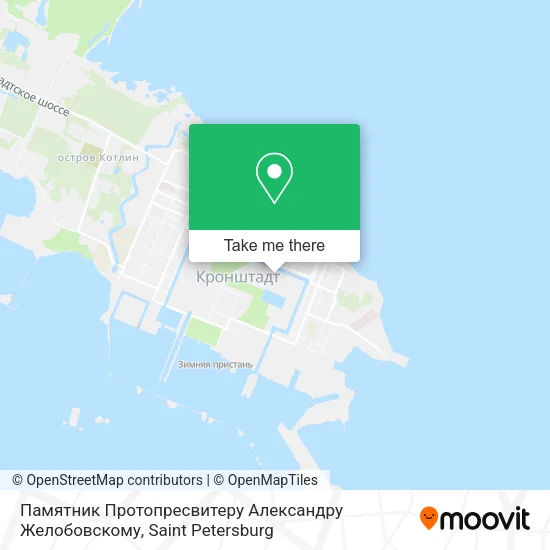 Памятник Протопресвитеру Александру Желобовскому map