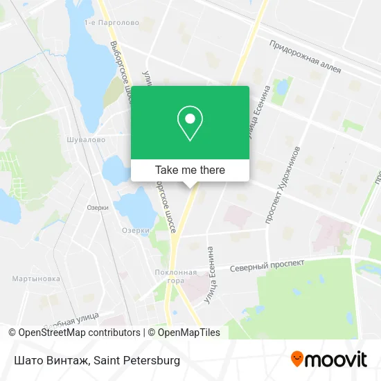 Шато Винтаж map