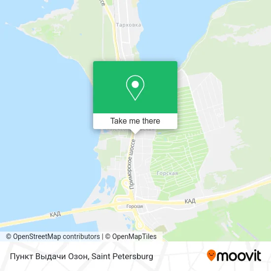 Пункт Выдачи Озон map