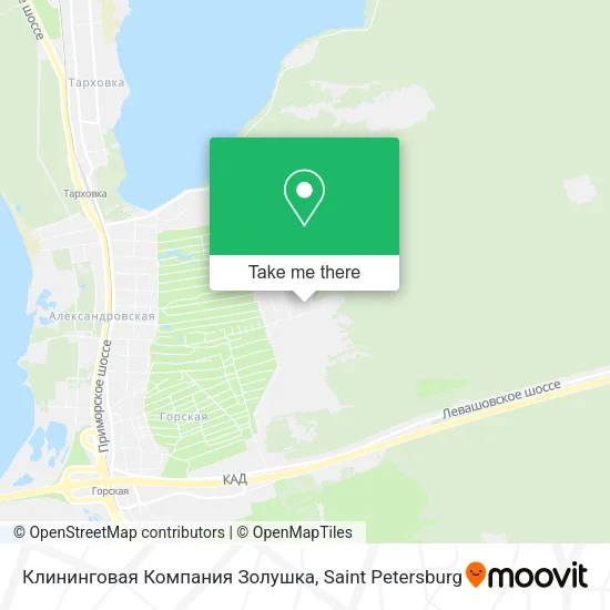 Клининговая Компания Золушка map