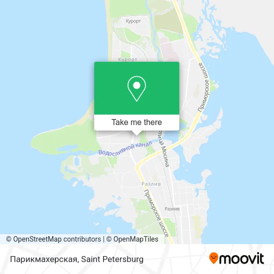 Парикмахерская map