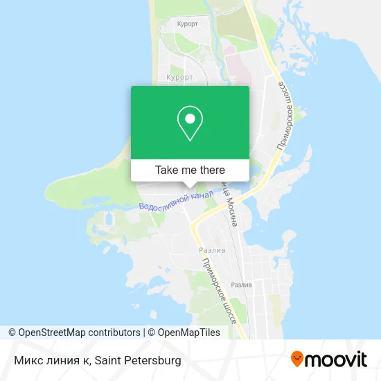 Микс линия к map