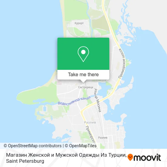 Магазин Женской и Мужской Одежды Из Турции map